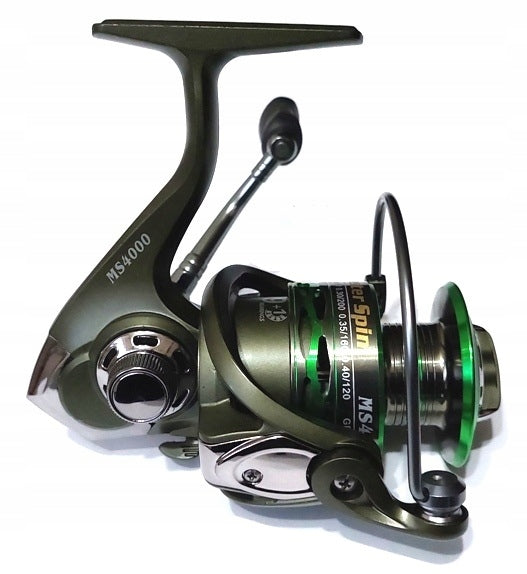 FEEDER REEL 10 BEARINGS MS4000 SPINNING METAL SPOOL FEEDER + Gear ratio 5.2:1