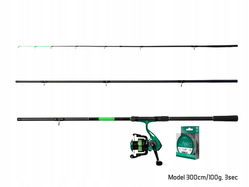 FEEDER SET DELPHIN GREENFEED 300cm/100g + 3T + 0,261mm Manufacturer code 101005176