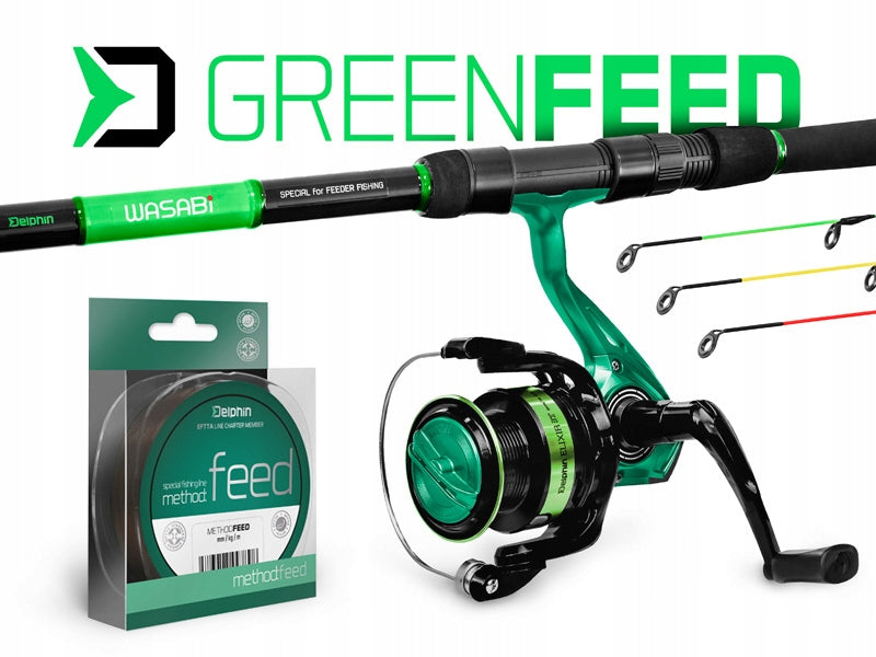 FEEDER SET DELPHIN GREENFEED 300cm/100g + 3T + 0,261mm