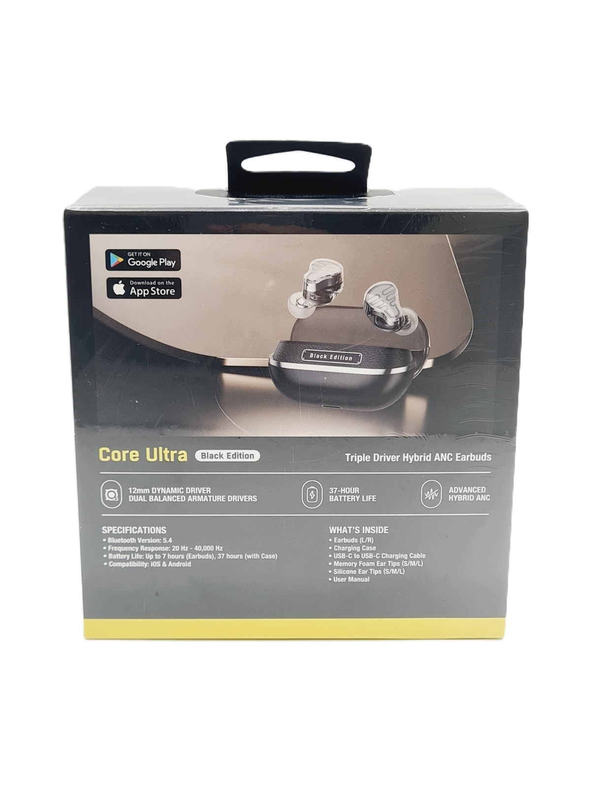FEEL Core Ultra True Wireless Headphones Packaging status original