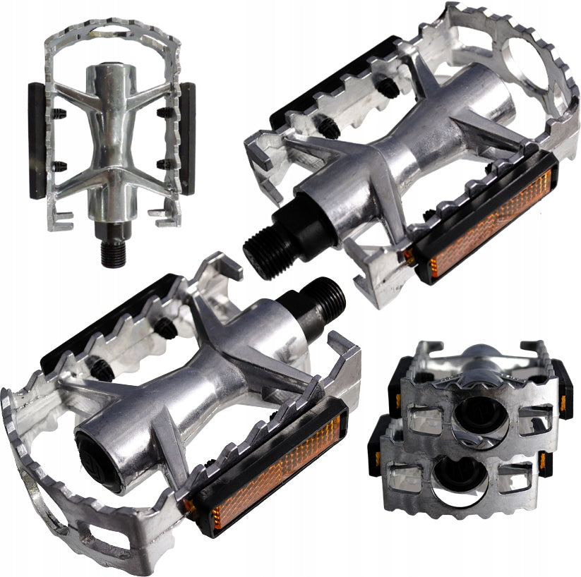 FEIMIN 961 Aluminum Bike Pedals Silver