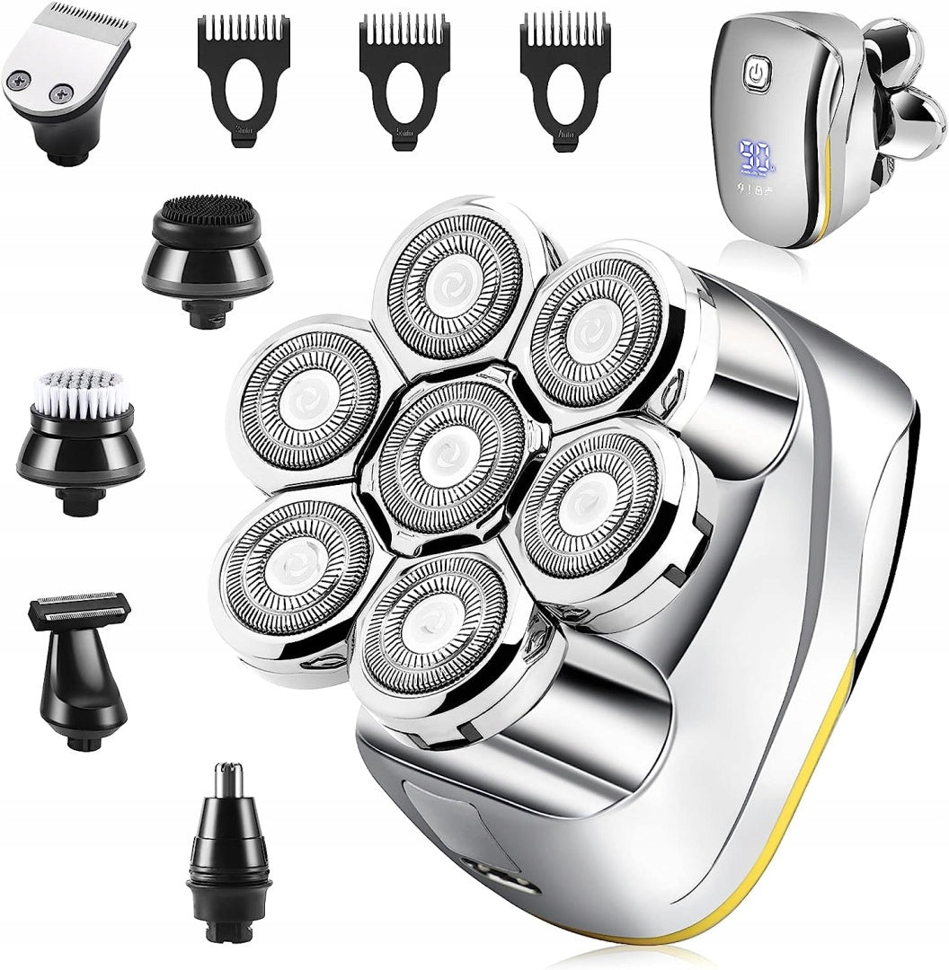 FEIMUOSI 7 Head Wet and Dry Shaving Shaver