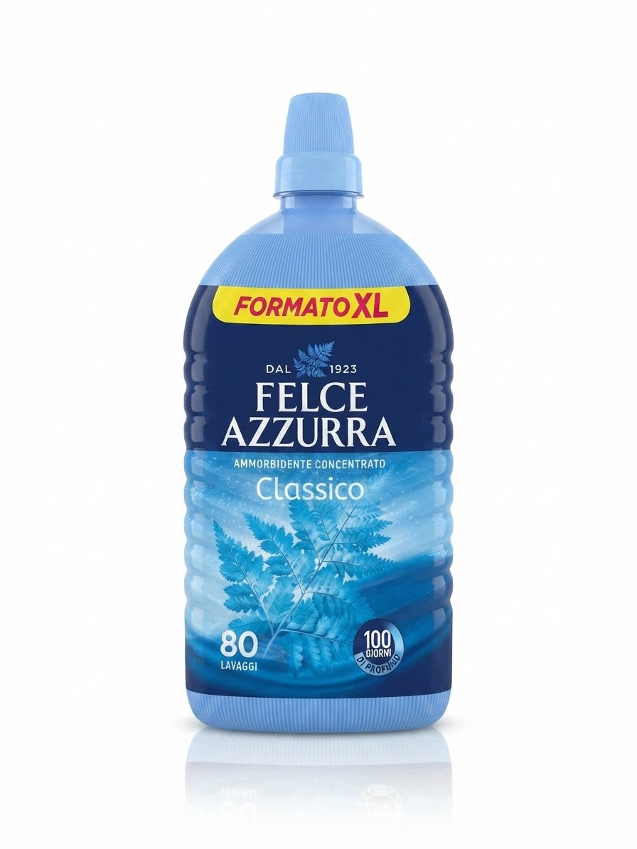 FELCE AZZURRA FABRIC SOFTENER CLASSICO 1600 ML 80 RINSES