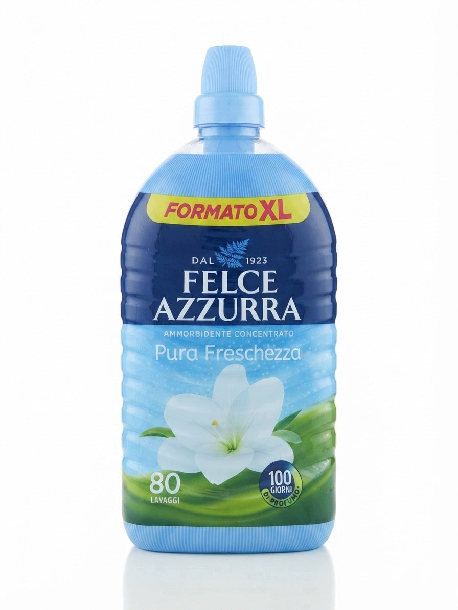 FELCE AZZURRA FABRIC SOFTENER PURA FRESCHEZZA 1600 ML 80 RINSES
