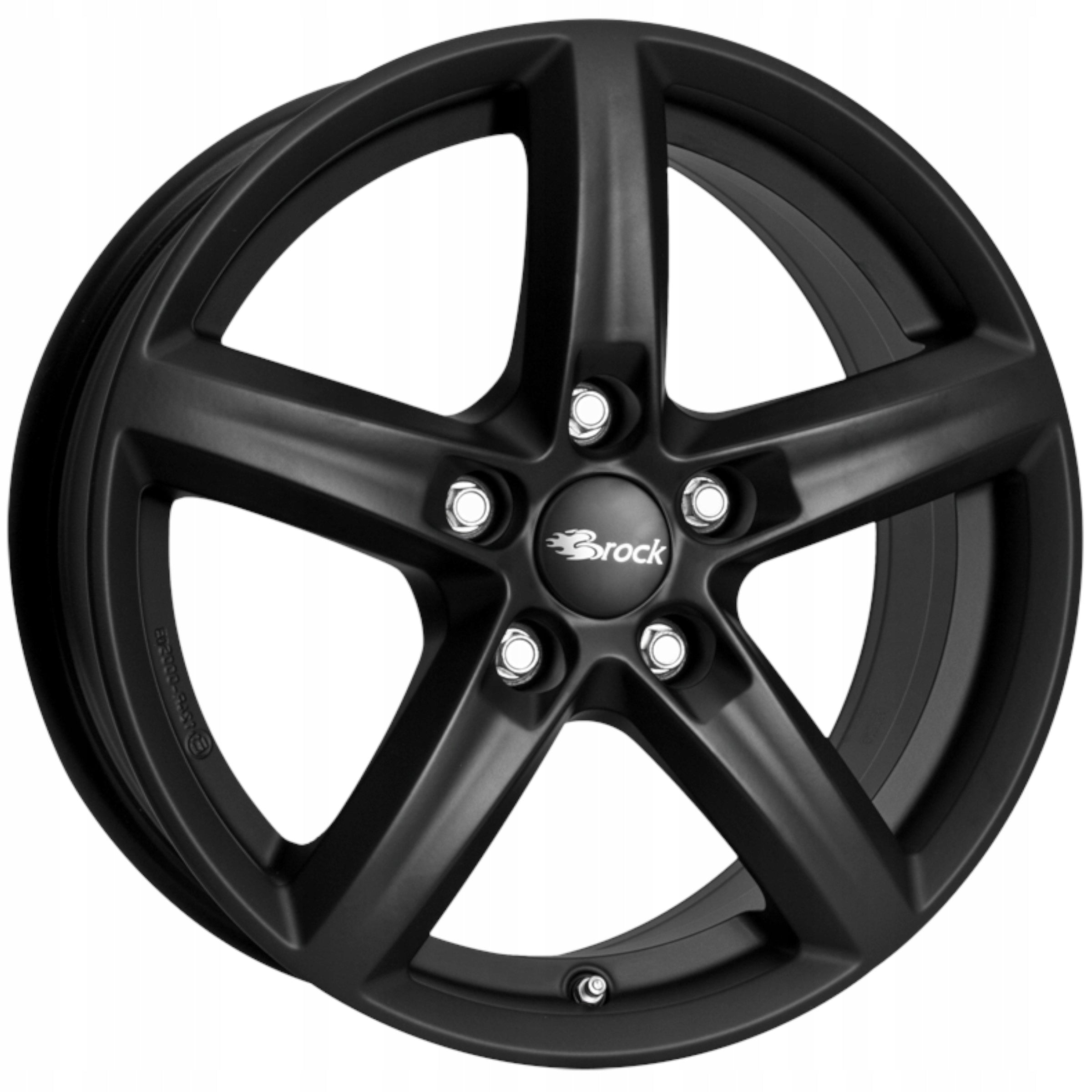 Rc-Design Rc24 Schwarz Matt Lackiert 6.5R16 4X108/40 63.4 