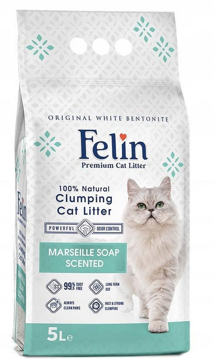 FELIN Concrete LITTER Mineral MARSEILLE SOAP 5L