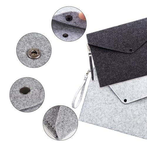 FELT BAG FOR DOCUMENTS A4 WITH LATCH OFFICE SCHOOL 2 PIECES Manufacturer code SWC5908151020029