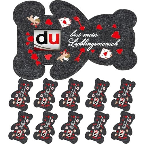 FELT BAGS FOR VALENTINE'S DAY GIFTS FOR HER 10 PCS Brand no brand