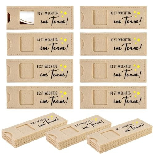 FELT CHOCOLATE CASE FOR DUPLO GIFT FOR TEAM 20 PCS. for home Brand no brand