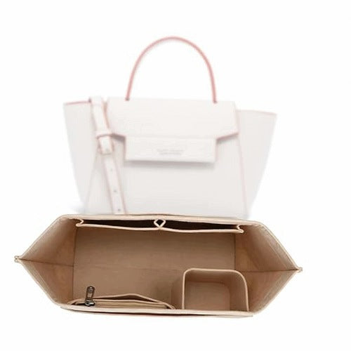 FELT ORGANIZER FOR HANDBAG LONGCHAMP A4 BLACK COMPARTMENTS FOR HOME