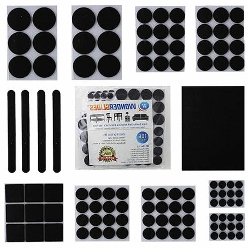 FELT PADS FOR FURNITURE SELF ADHESIVE SET OF 106 PCS FOR HOME