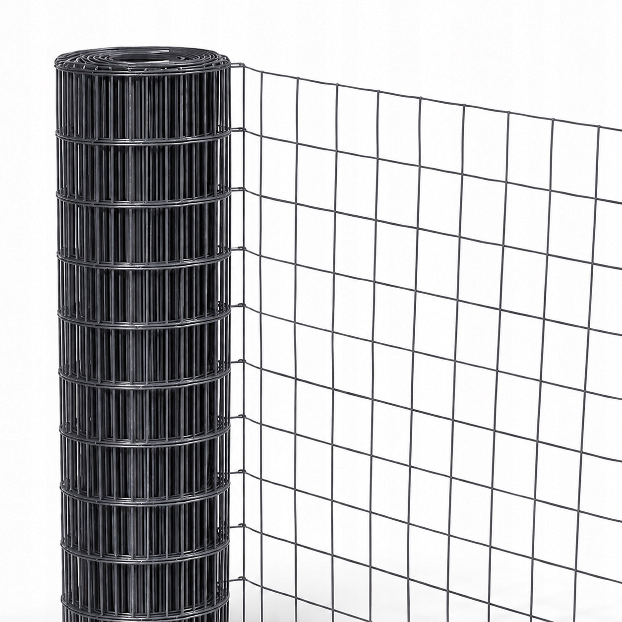 FENCE MESH 100 cm COATED 1 m WELDED 20 m anthracite eye10x10