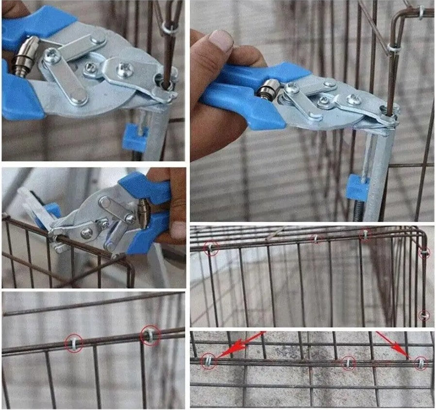 FENCE MESH ATTACHMENT PLIERS + STAPLES Manufacturer code 586