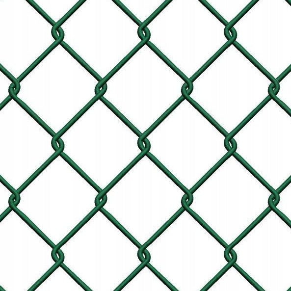 FENCE MESH coated 100 cm green 1 m 10m eyelet 6x6 3,1mm fence Color green