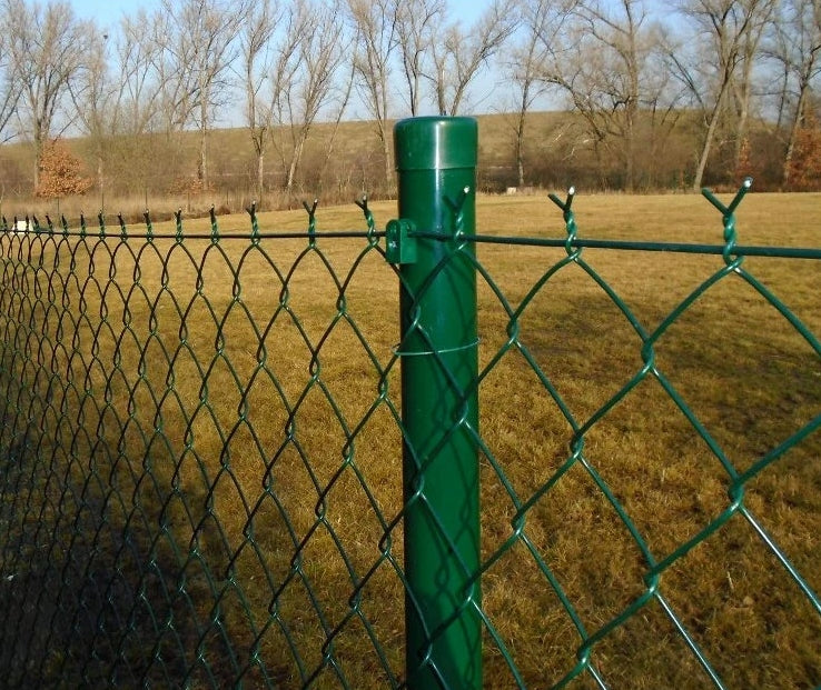 FENCE MESH coated 100 cm green 1 m 10m eyelet 6x6 3,1mm fence Length 10 m