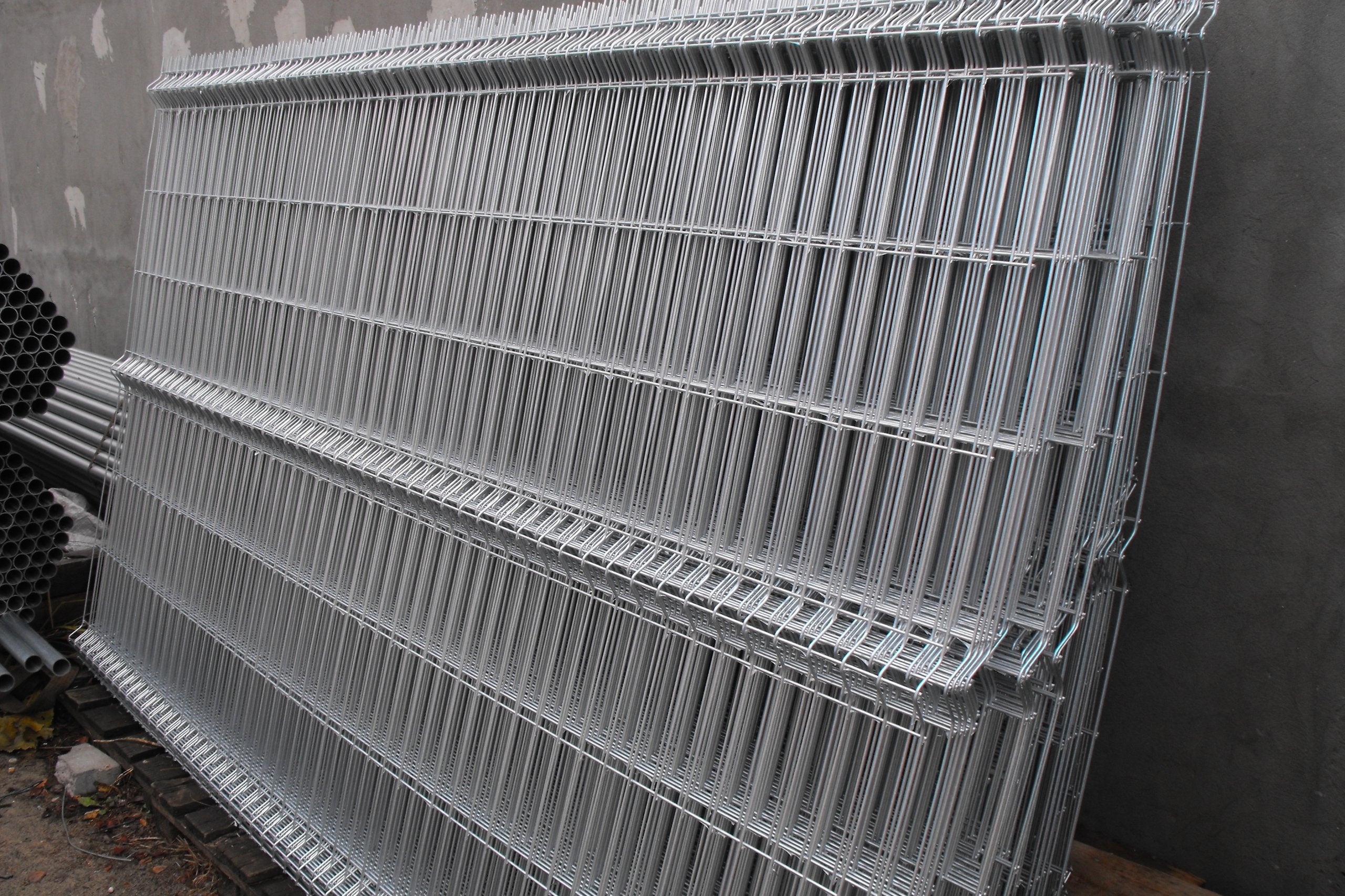 FENCE PANELS 153 Fence Panel 4 Galvanized Panel Fence Height 1.5 m