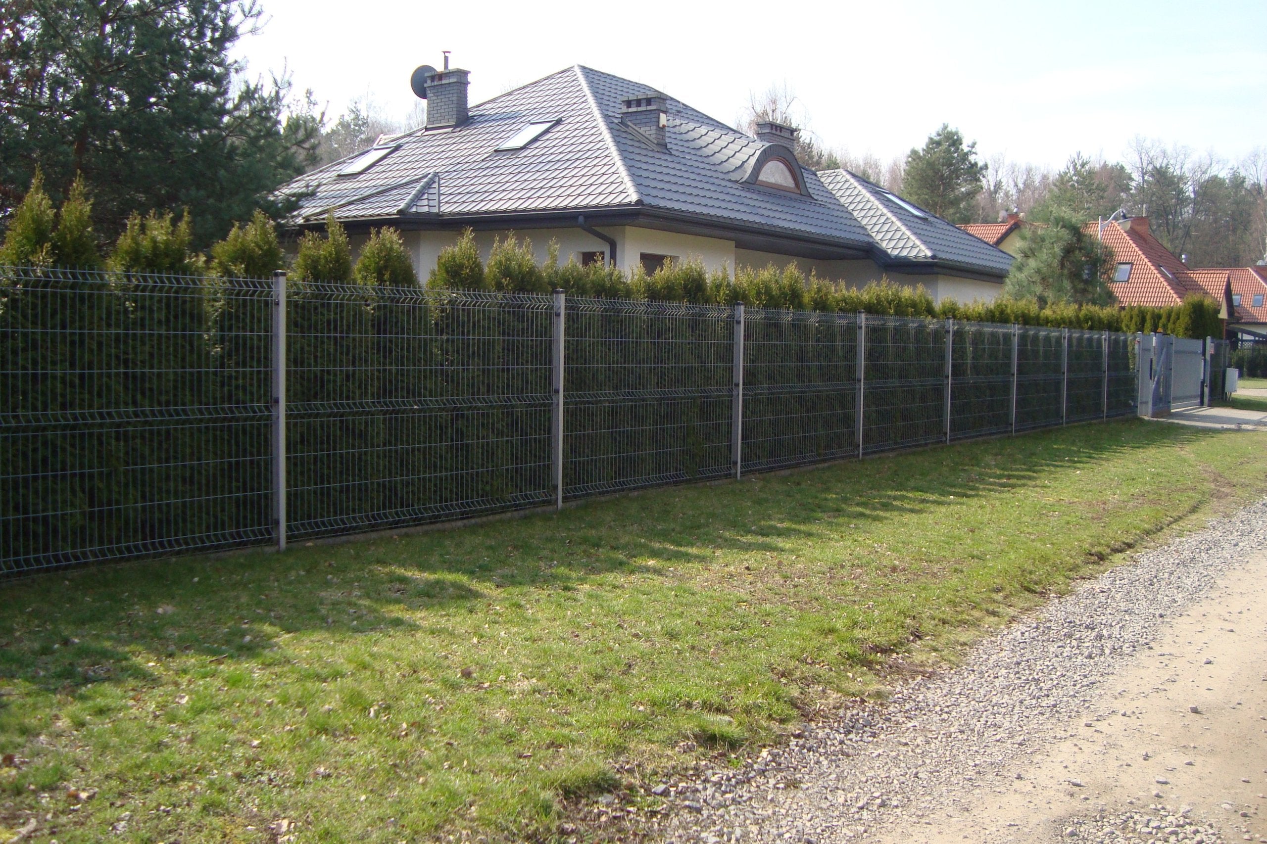 FENCE PANELS 153 Fence Panel 4 Galvanized Panel Fence Length 2.5 m