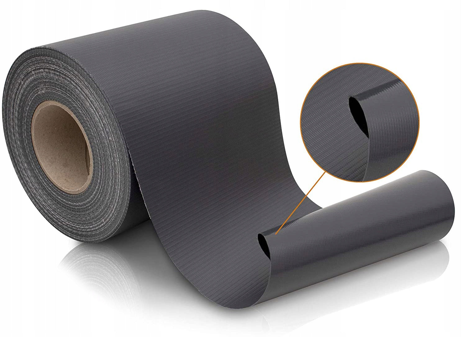FENCE TAPE 19cmx35m FENCE COVER PANEL GRAPHITE 24 CLIPS Mesh material PVC coated