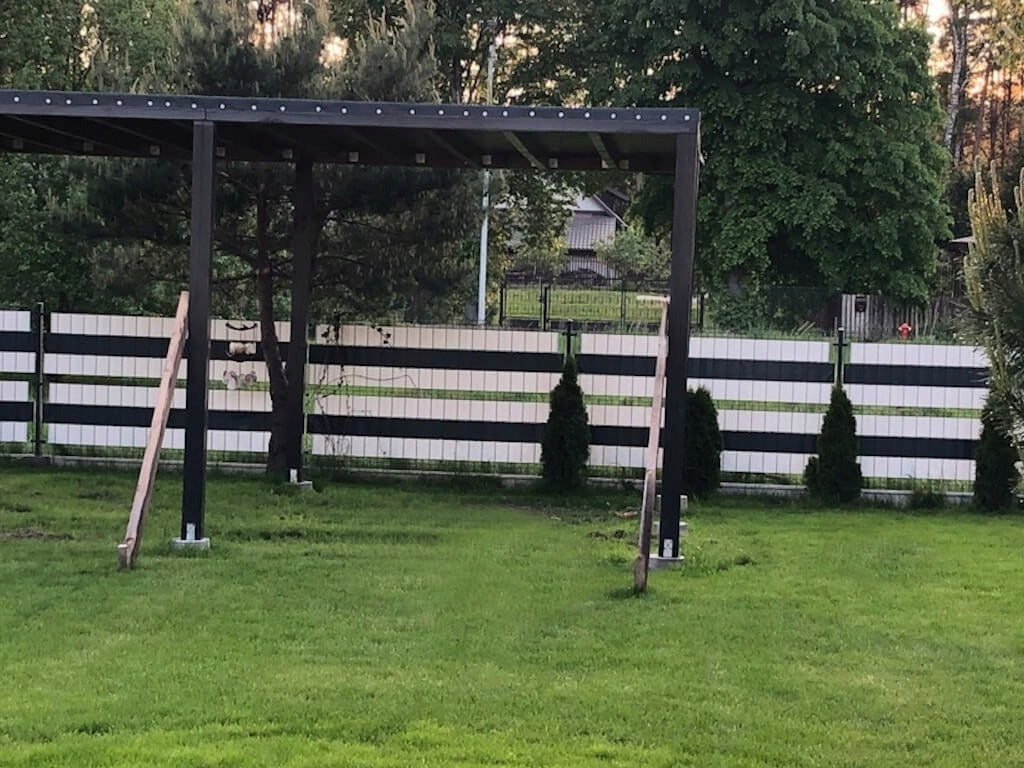FENCE TAPE 19x26 PREMIUM POLYPROPYLENE 1,2mm FOR PANELS FENCE BLACK EAN (GTIN) 5904463610347