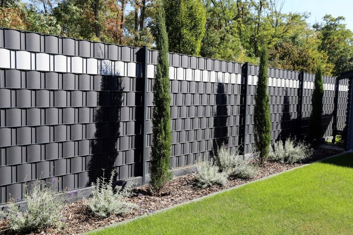 FENCE TAPE ANTHRACITE 19x35 FENCE COVER PANEL FENCE GRAPHITE Height 0.19 m