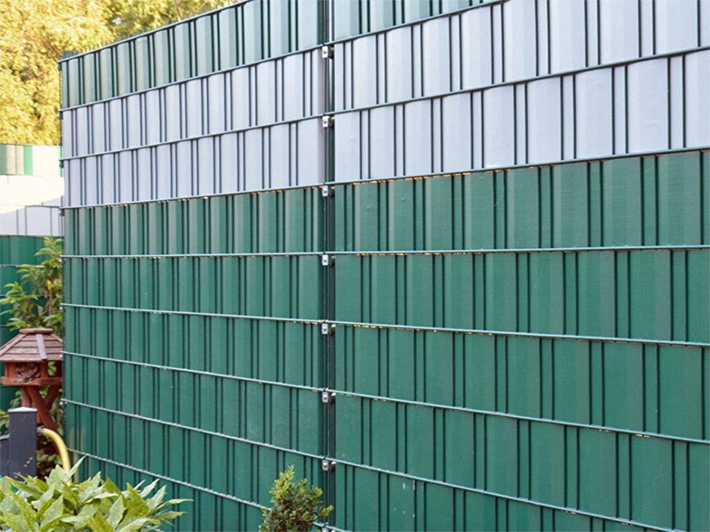 FENCE TAPE GREY 19cmx35m PANEL FENCE COVER FENCE +UV Mesh material PVC coated