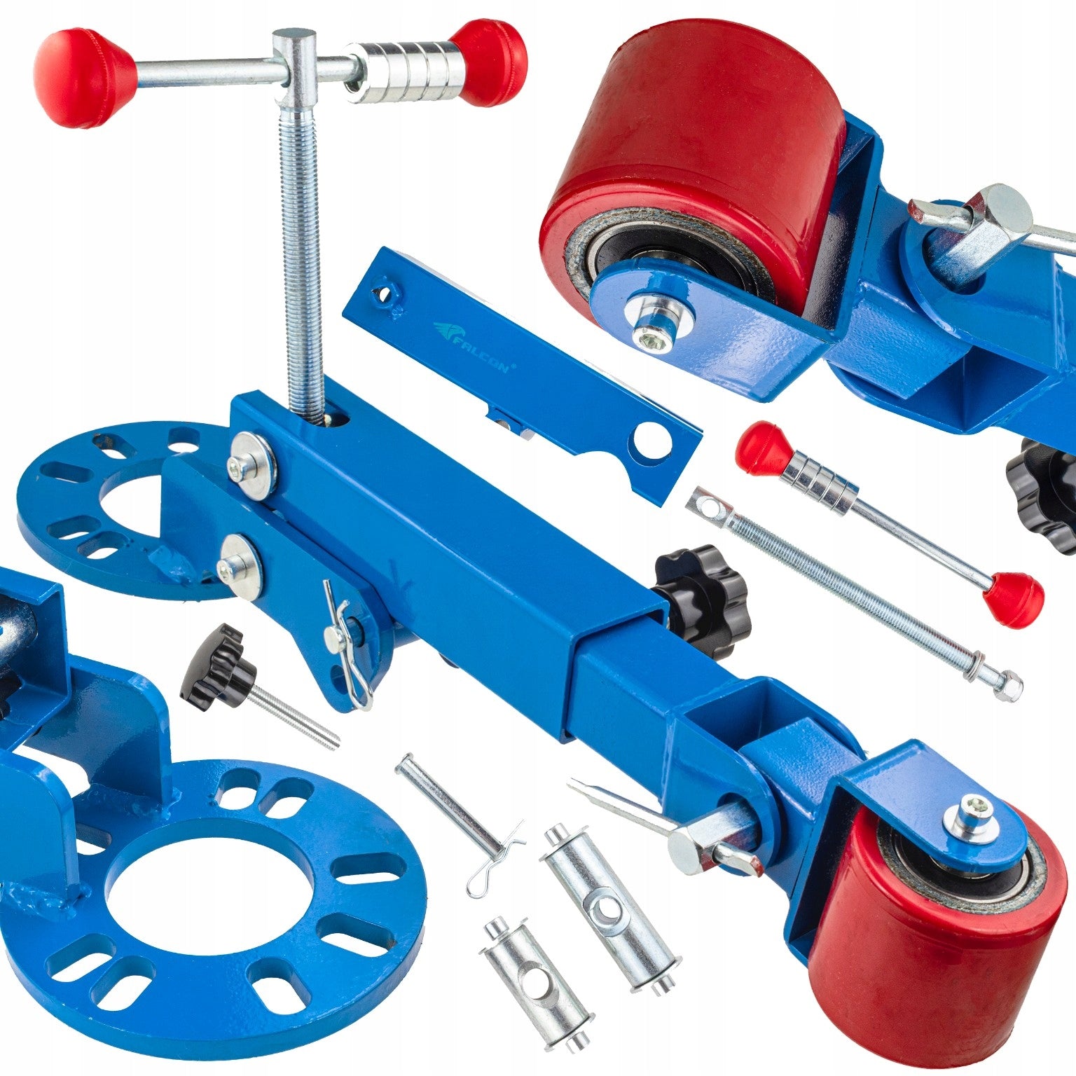 FENDER ROLLER DEVICE FOR REPAIRING WHEEL ARCH EXTENSIONS OF FENDER WHEEL ARCHES