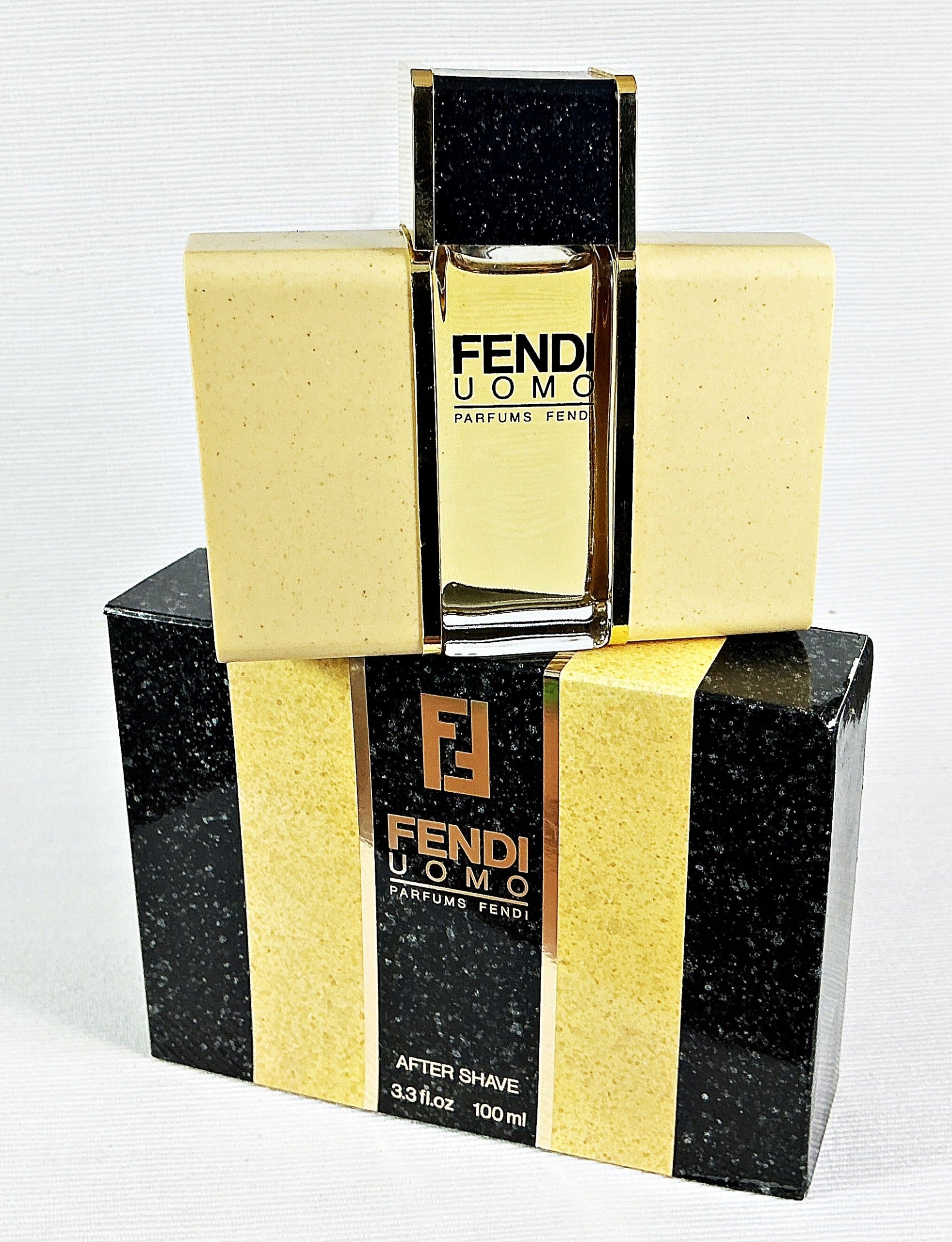 FENDI UOMO 100 ML AFTER SHAVE AFTERSHAVE UNIQUE Packaging status original