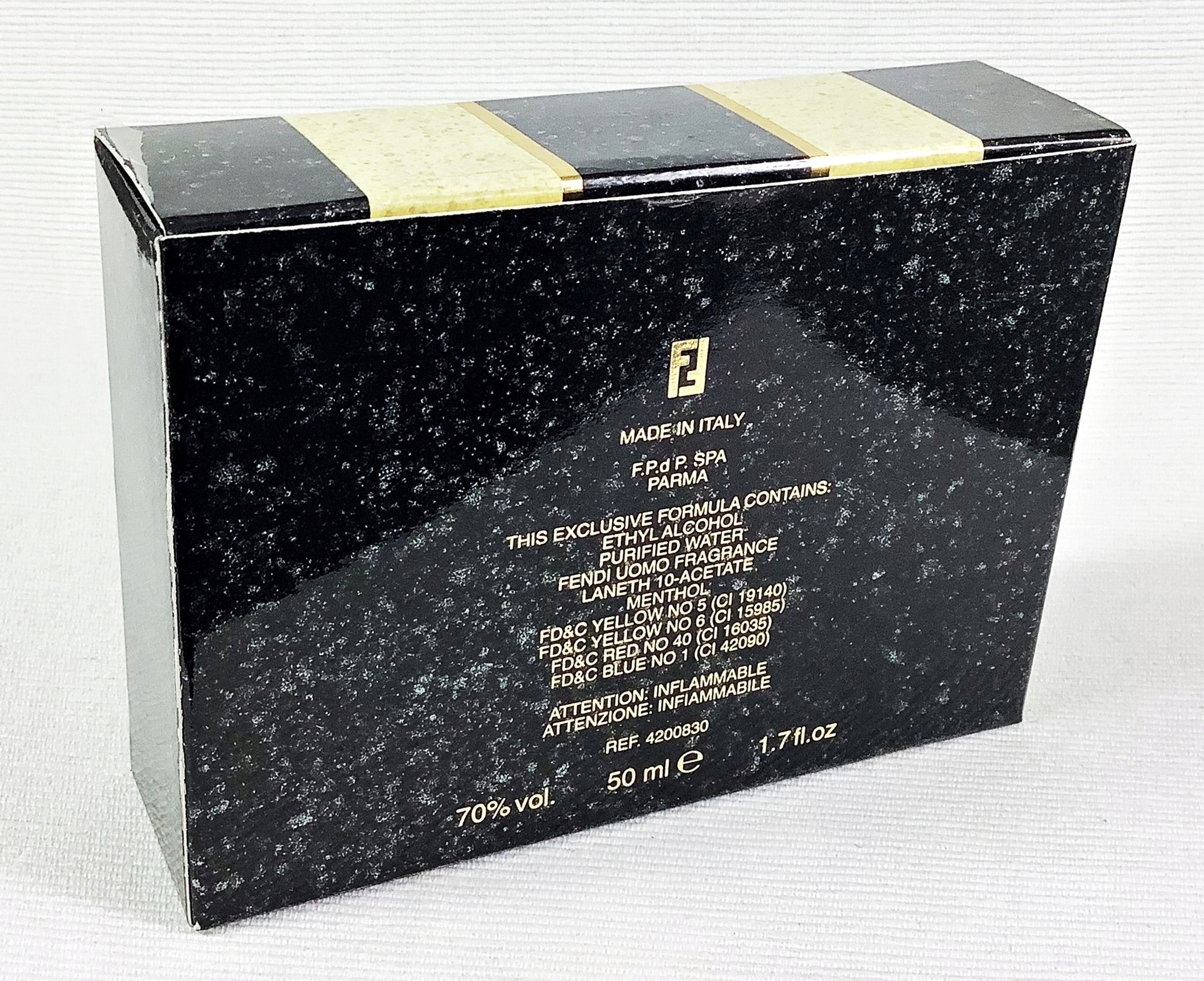 FENDI UOMO 50 ML AFTER SHAVE AFTERSHAVE UNIQUE Brand Fendi