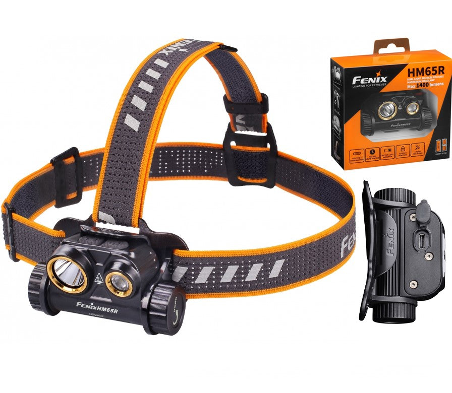 FENIX HM65R LED Flashlight - Headlamp