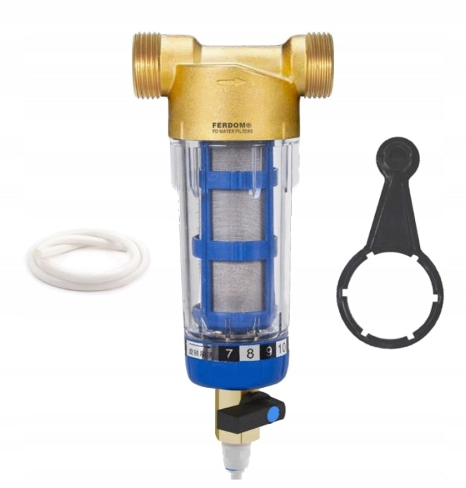 FERDOM Filter drinking and usable water WATER CLEAN 246 connection 3/4"Gw/1"Gz