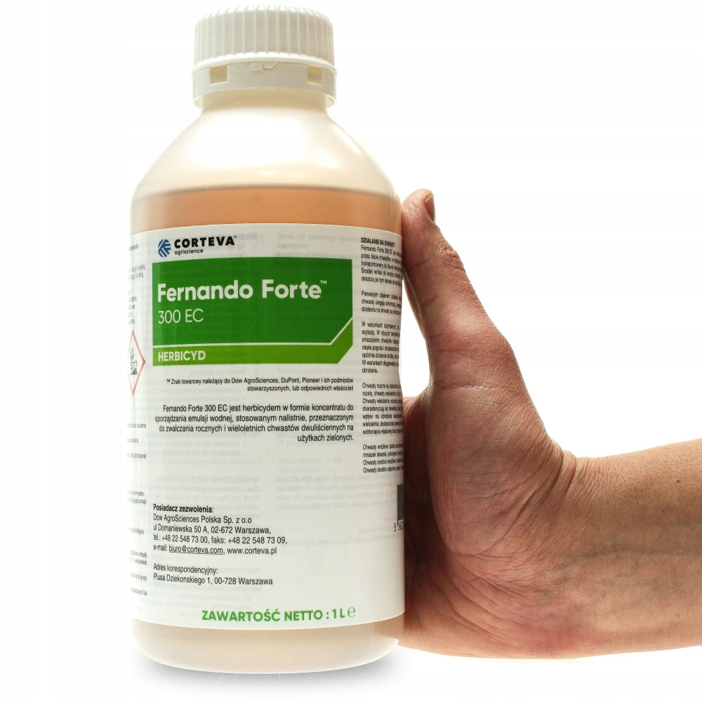 FERNANDO FORTE 300EC 1L WEEDS IN LAWN DANDELION PLANTAIN Manufacturer code Fernando