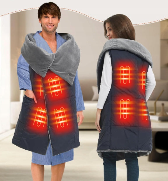 FERNIDA Electric Heating Pad with Battery, Blue Medical device no