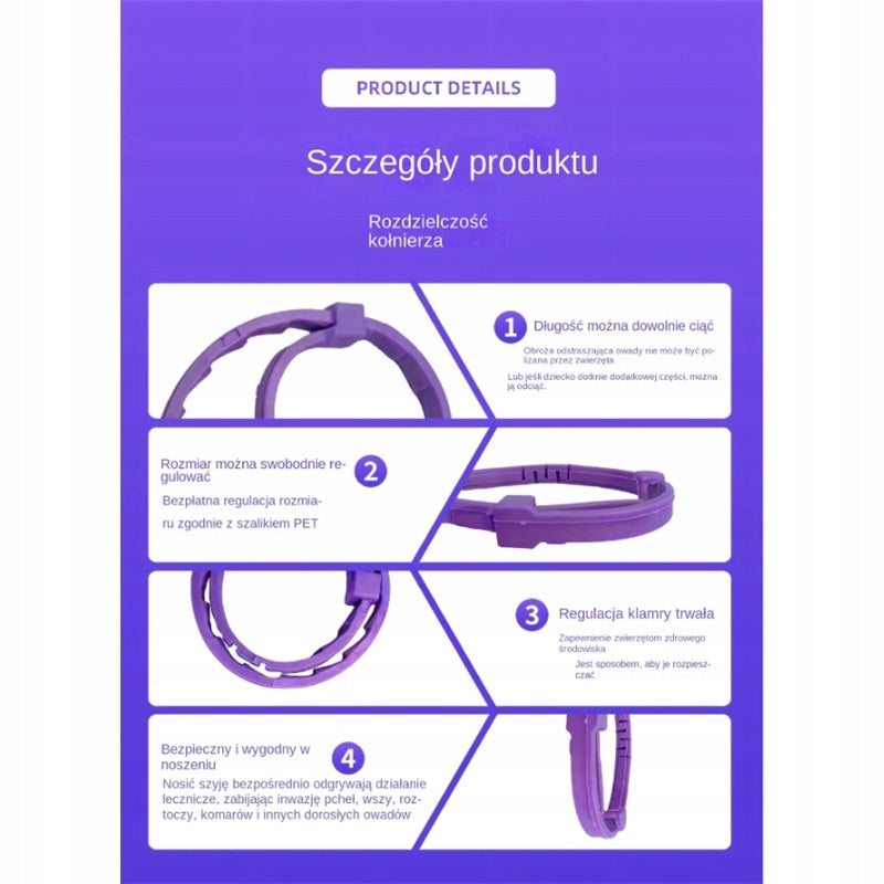FERON CALMING COLLAR FOR CATS ADJUSTABLE REDUCES ANXIETY AND STRESS Manufacturer code zhengu