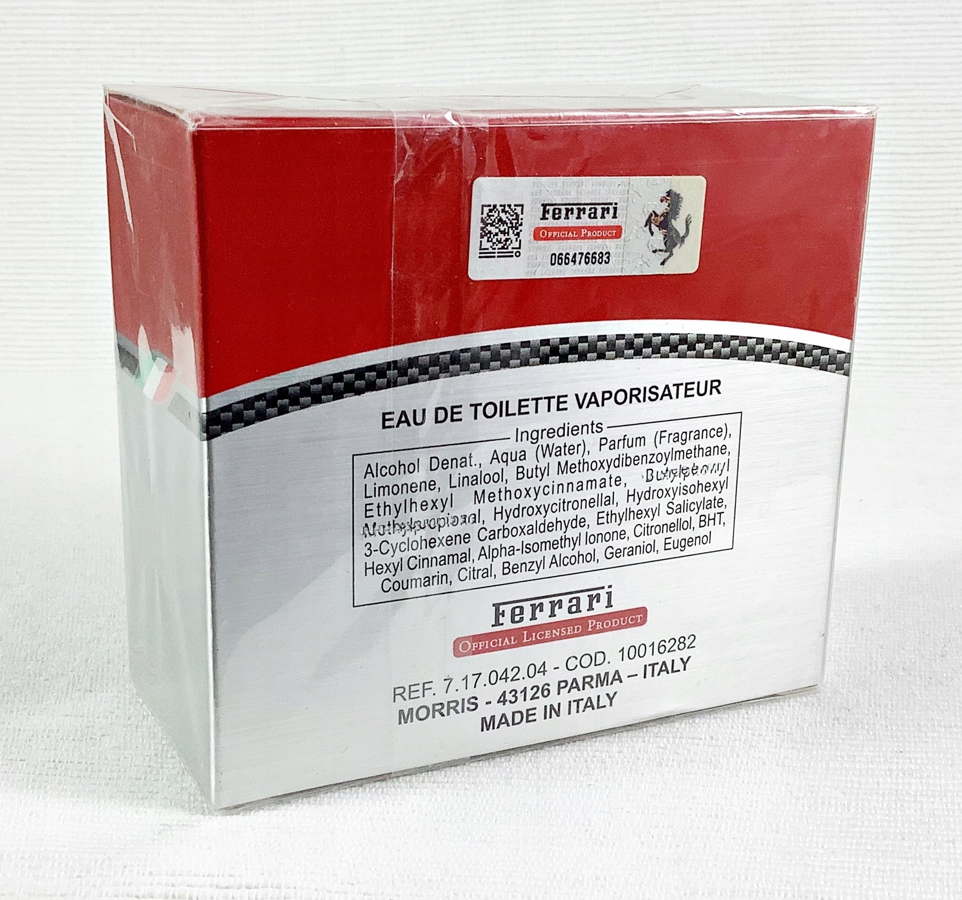 FERRARI SCUDERIA 40 ML EAU DE TOILETTE UNIQUE Manufacturer code 8002135088870