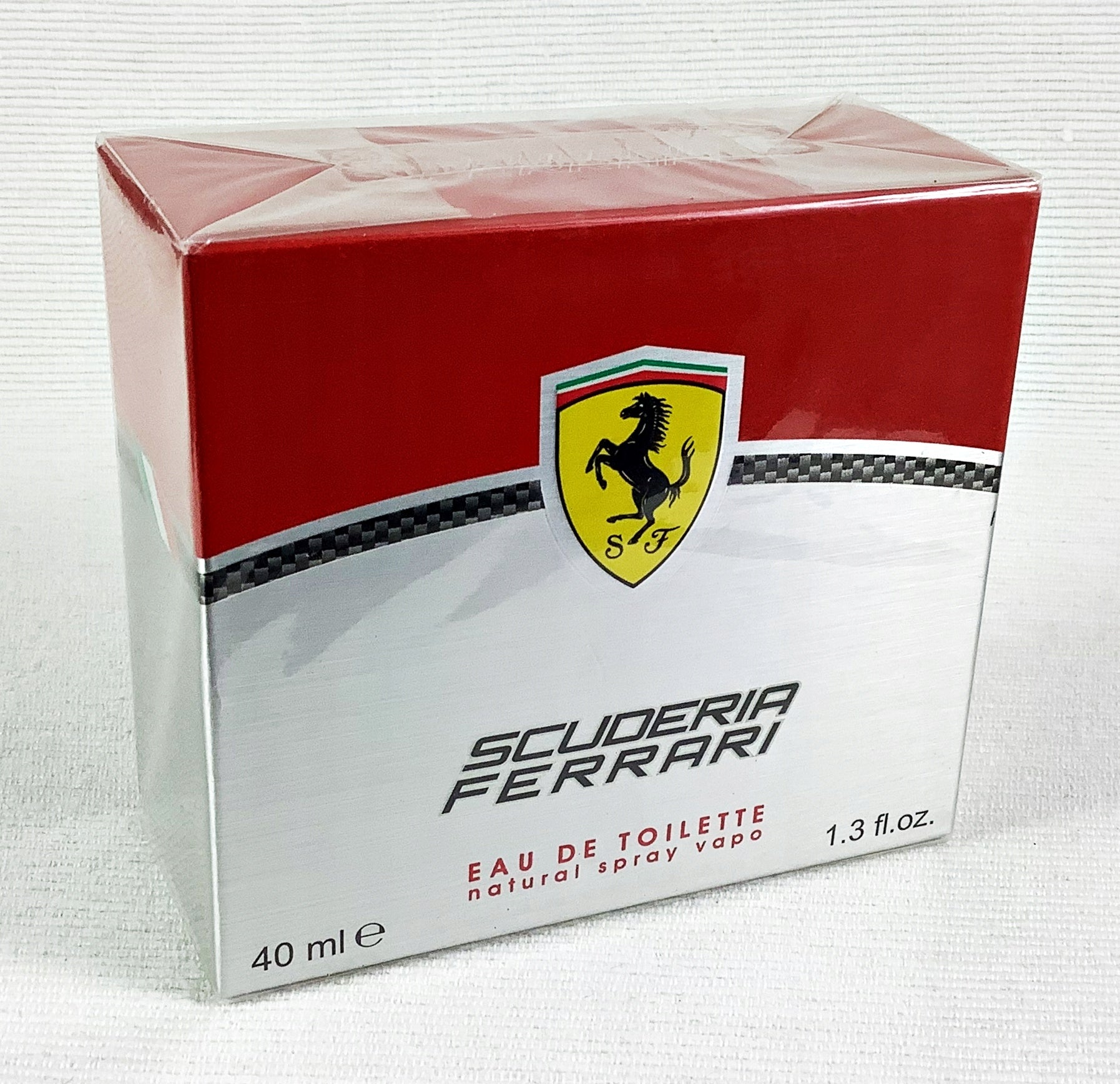 FERRARI SCUDERIA 40 ML EAU DE TOILETTE UNIQUE Packaging status original