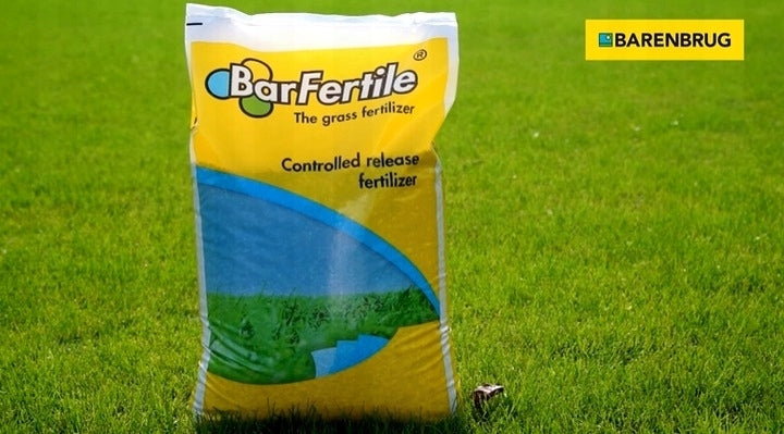 FERTILIZER BARFERTILE ECO 14-5-8 FERTILIZER FOR GRASS AND LAWN Barenbrug BAG 20kg Weight 20 kg