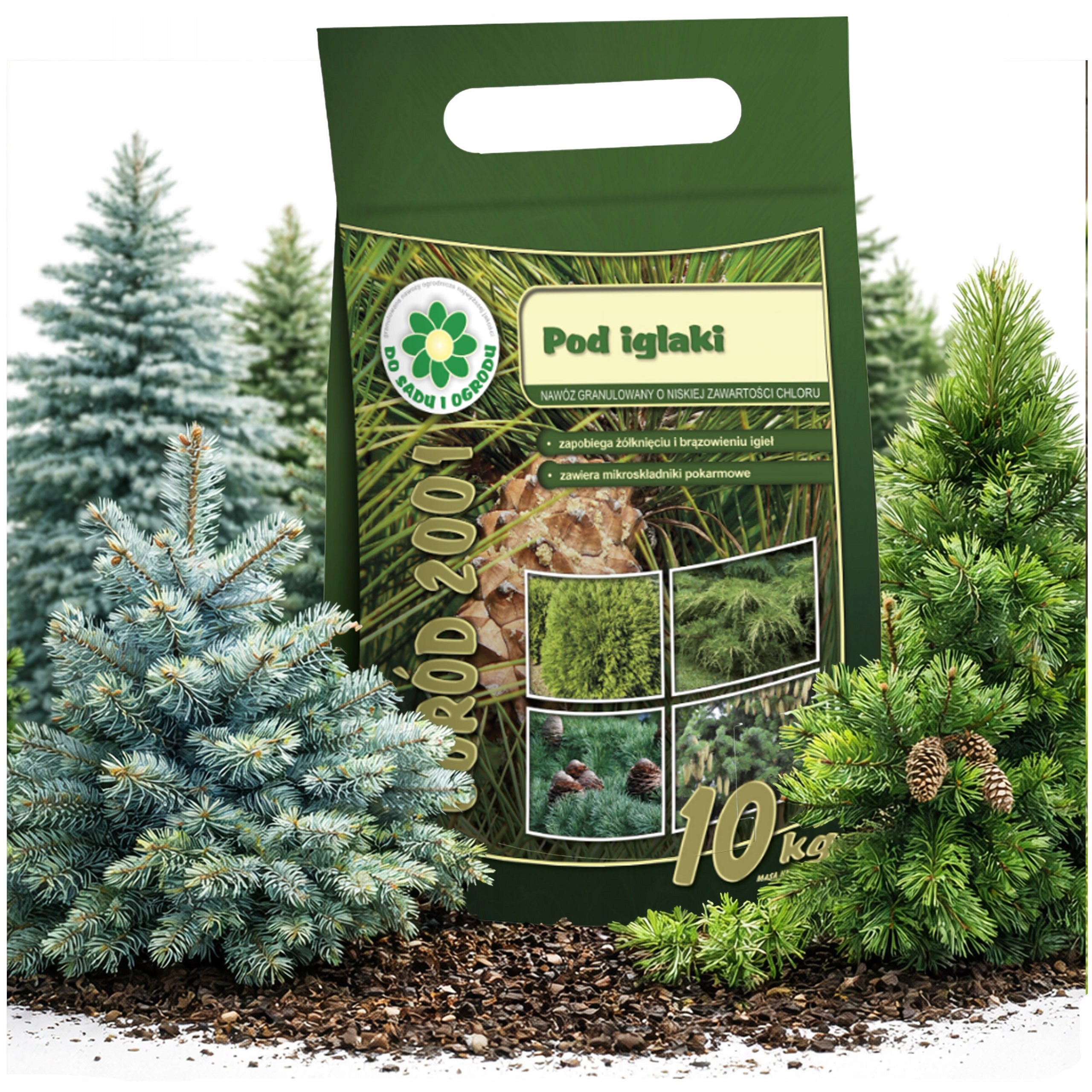FERTILIZER CONIFER 10 kg CONIFERS FOR BROWNING CONIFEROUS SHRUBS SIARKOPOL