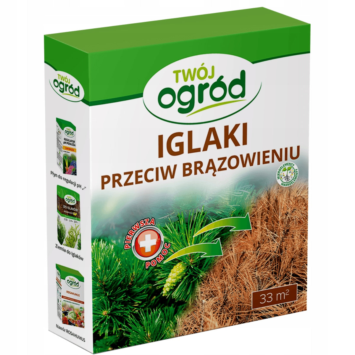 FERTILIZER FOR CONIFERS 1kg MAGNESIUM SULFATE Against Browning Needles Granulated Packaging status original