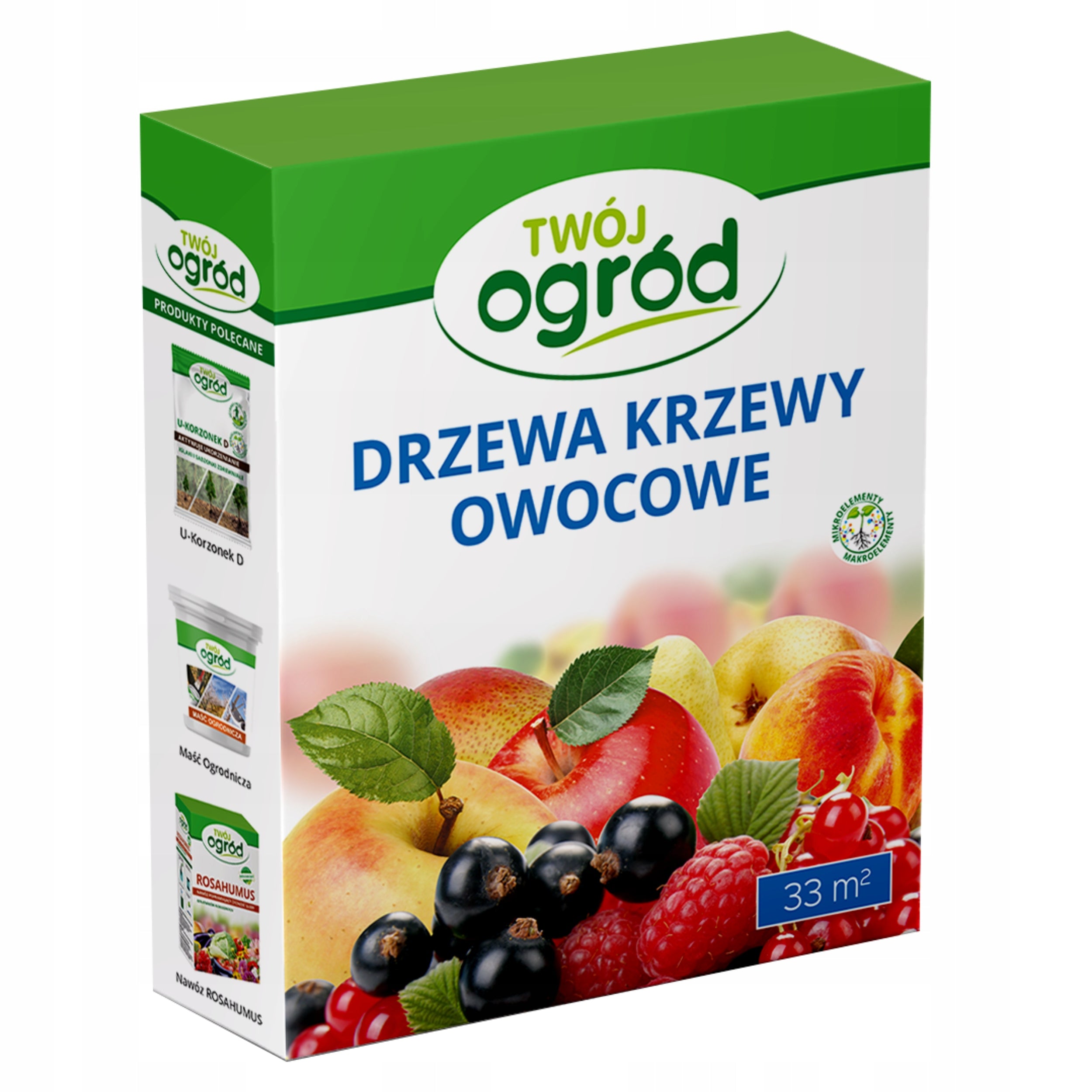 FERTILIZER FOR FRUIT 1KG OF FRUIT TREES AND SHRUBS FOR RASPBERRIES OF CHOKEBERRY Packaging status original