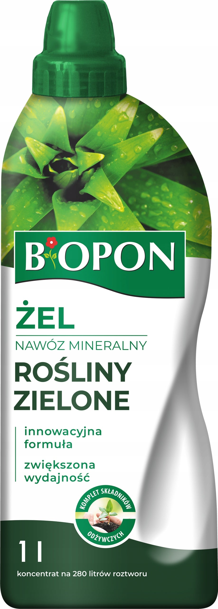 FERTILIZER FOR GREEN PLANTS MINERAL GEL CONCENTRATE BIOPON PHOSPHORUS NITROGEN 1L