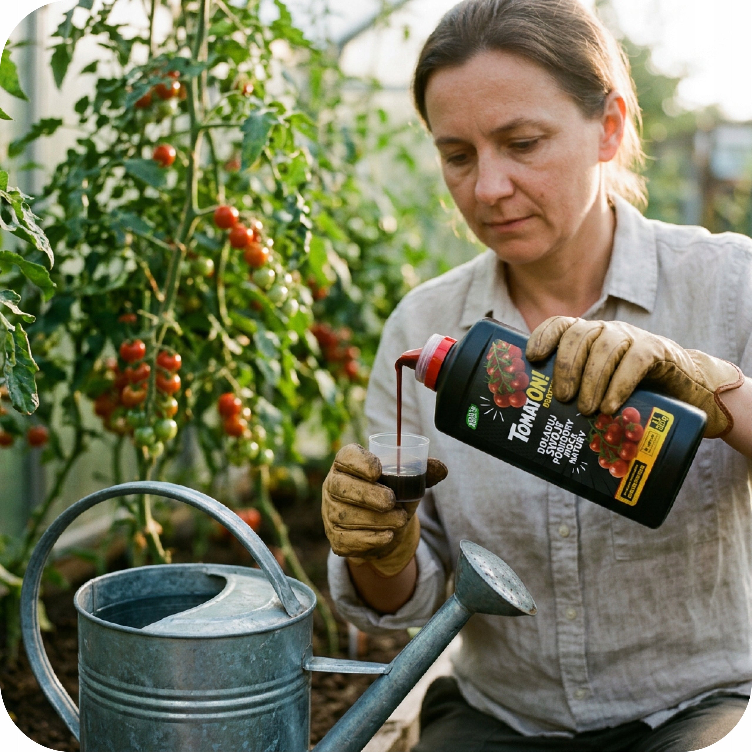 FERTILIZER FOR TOMATOES TomatON! Booster 1l ORGANIC NATURAL FOR VEGETABLES Manufacturer code NAWÓZ BIO ZWIĘKSZA PLONY BARDZO WYDAJNY