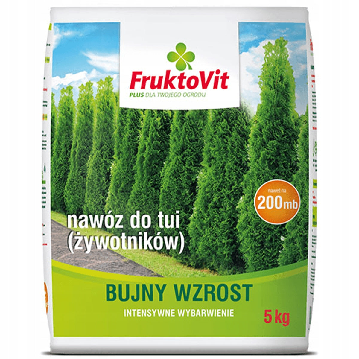FERTILIZER FOR TUI 5kg tuji thui cypress livers granulated FruktoVit INCO Packaging status original