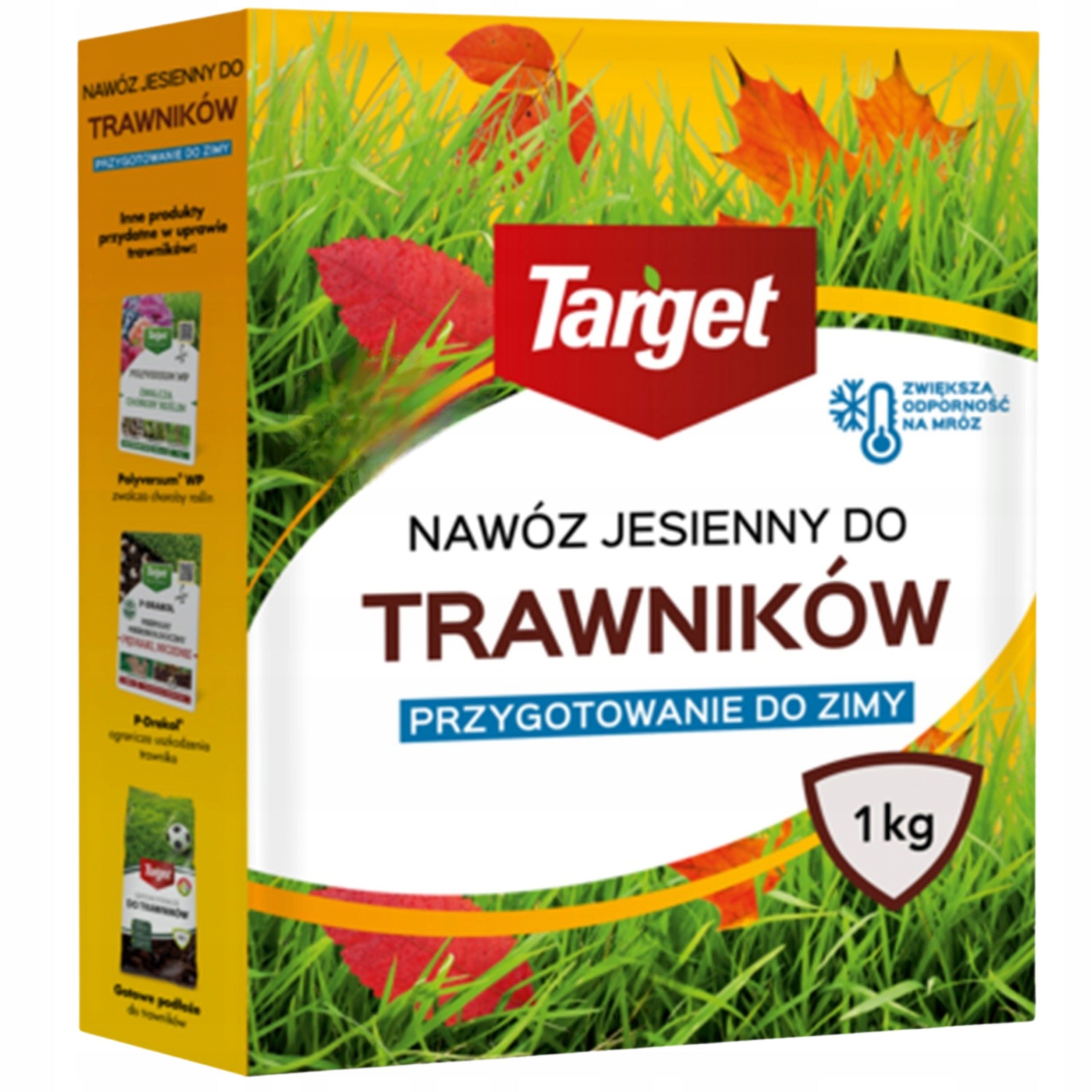 FERTILIZER GRANULATED GRANULES GRASS FOR AUTUMN LAWNS 1KG TARGET Packaging status original