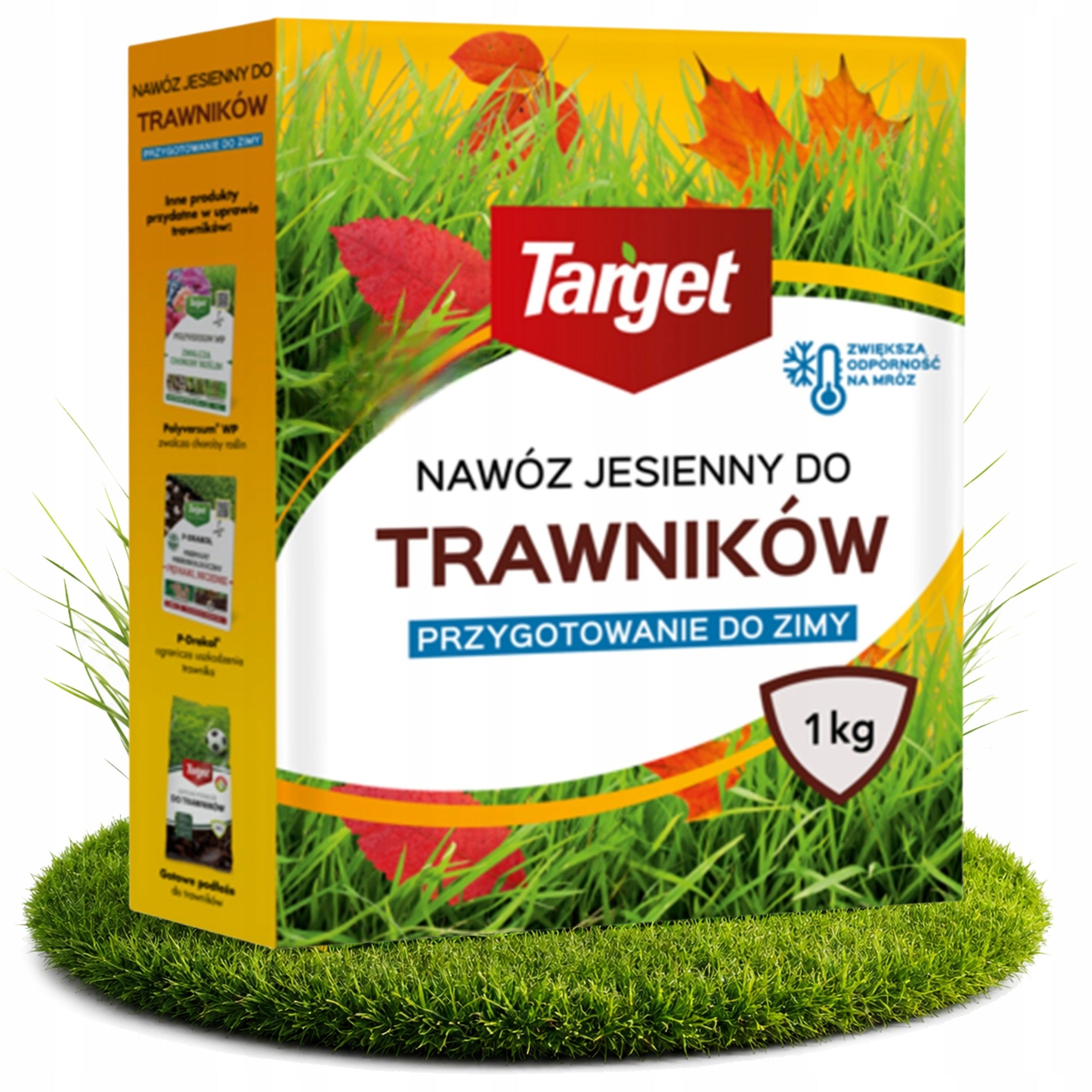 FERTILIZER GRANULATED GRANULES GRASS FOR AUTUMN LAWNS 1KG TARGET