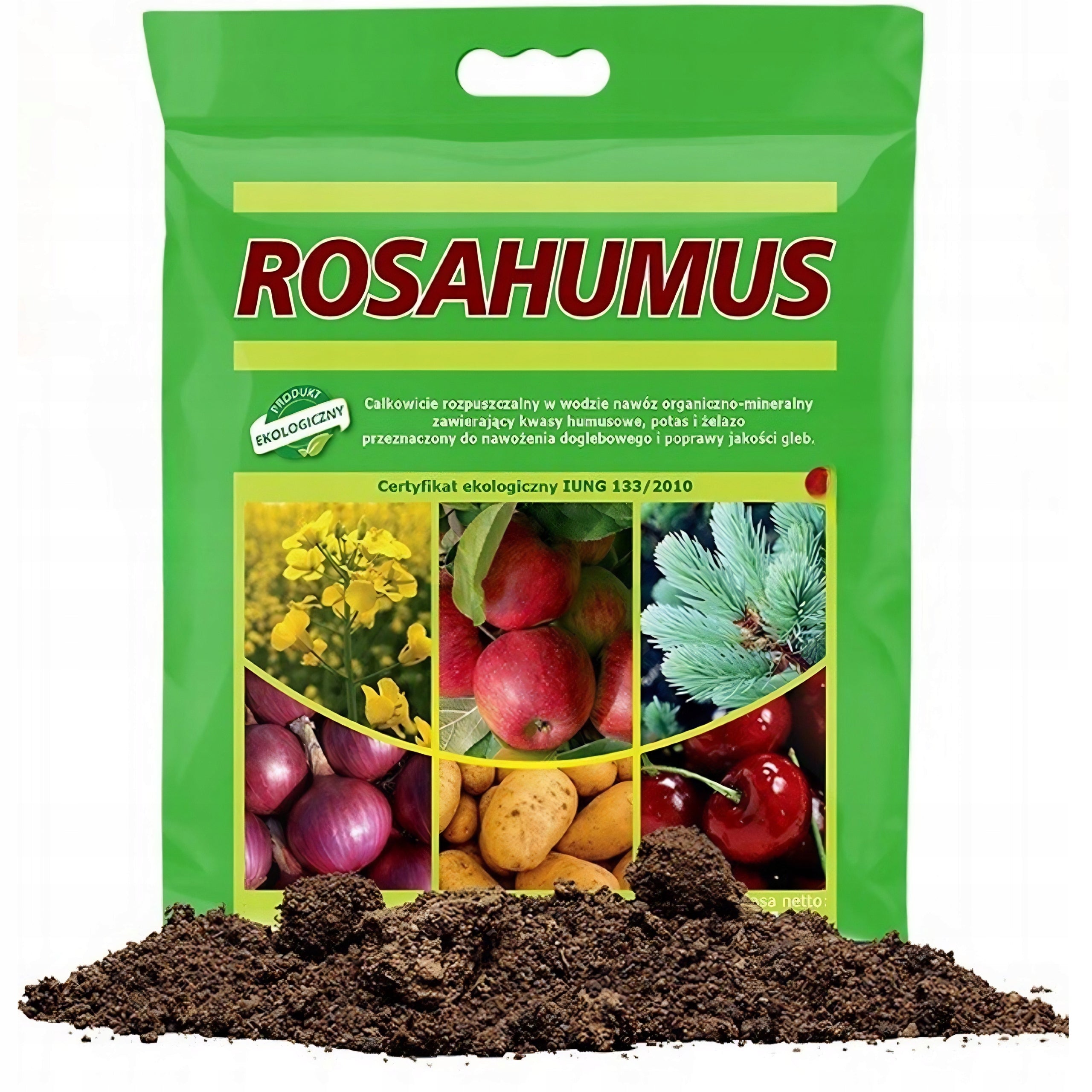 FERTILIZER HUMIC ACIDS HUMUS ROSAHUMUS 1kg IMPROVES SOIL FERTILITY