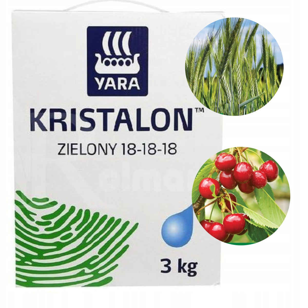 FERTILIZER Kristalon green NPK 18-18-18 3kg