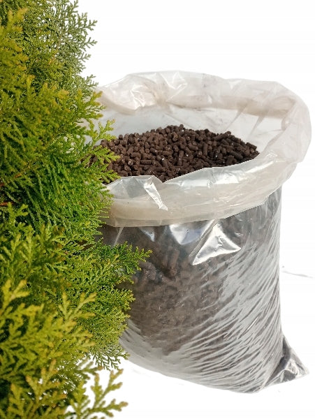 FERTILIZER MANURE GRANULATED IN SPRING 20kg TREE VEGETABLES NATURAL PLANTS Manufacturer code OBORNIK GRANULOWANY BLASK