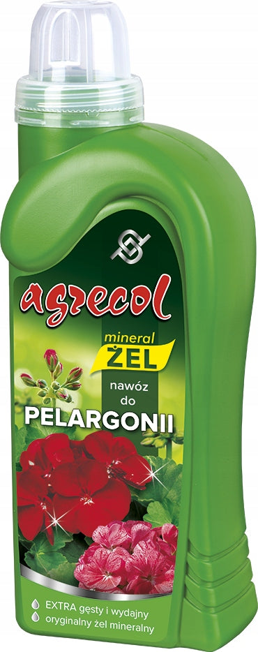 FERTILIZER MINERAL GEL FOR GERANIUM SURFINII PETUNIA SUPERTUNI 1L AGRECOL