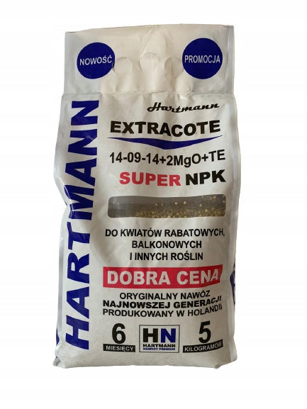 FERTILIZER OSMOCOTE EXTRACOTE ENCAPSULATED NPK 14-9-14 PROFESSIONAL 5-6M