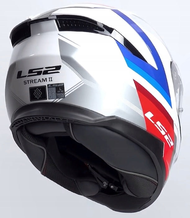 FF808 INTEGRAL HELMET LS2 STREAM II VINTAGE WHITE r. XXL 63-64 cm ECE2206 Manufacturer's catalog number AK1680824137